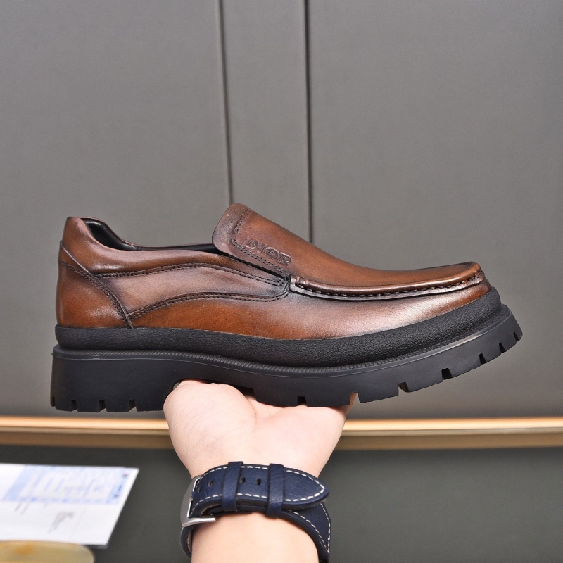 ch**an D*or leather shoes